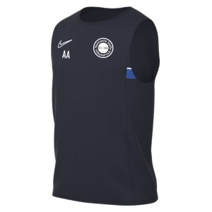 Nike Dri-FIT Academy Sleeveless Top (M) Obsidian-White-Royal Blue-White