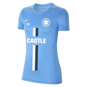 Nike Womens Park VII Dri-FIT Short Sleeve Shirt (W) University Blue-White