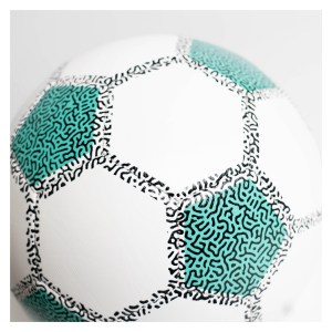 Classic Football White-Energy Turq