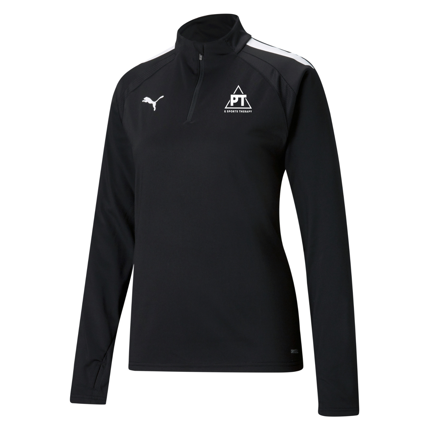 Puma teamLIGA Training 1/4 Top (W) - Black/Black
