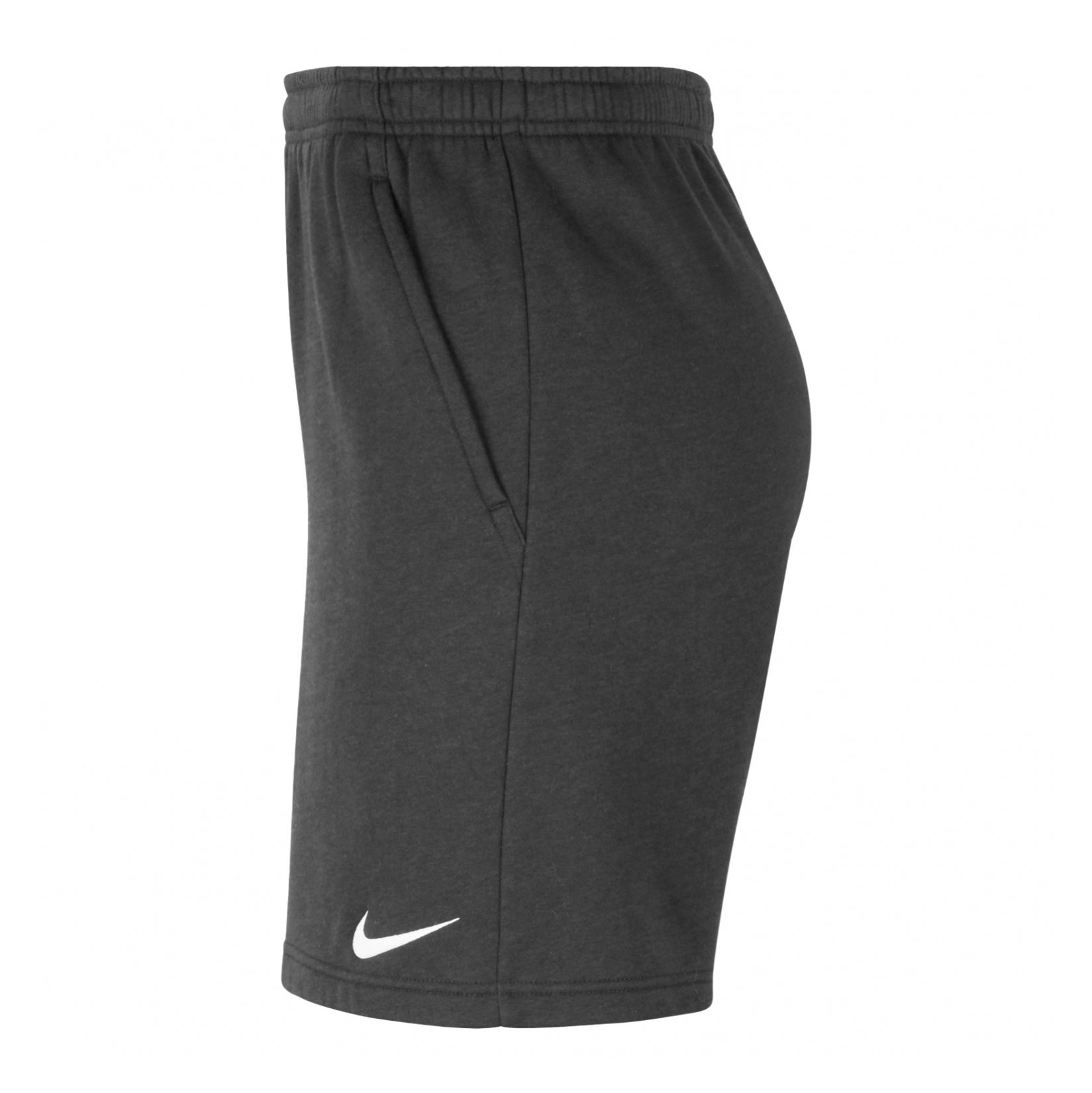 Nike Team Club 20 Fleece Shorts (M) Charcoal Heather-White-White