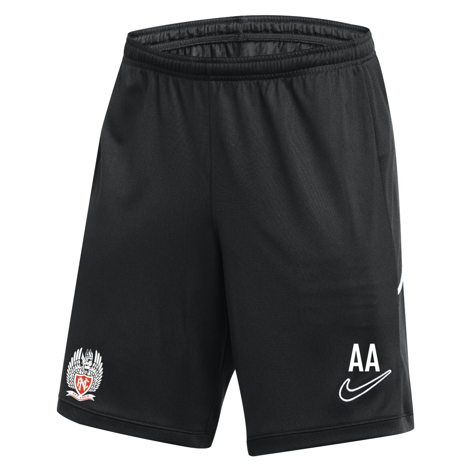 Nike Dri-FIT Academy 25 Shorts - Black/Black/White