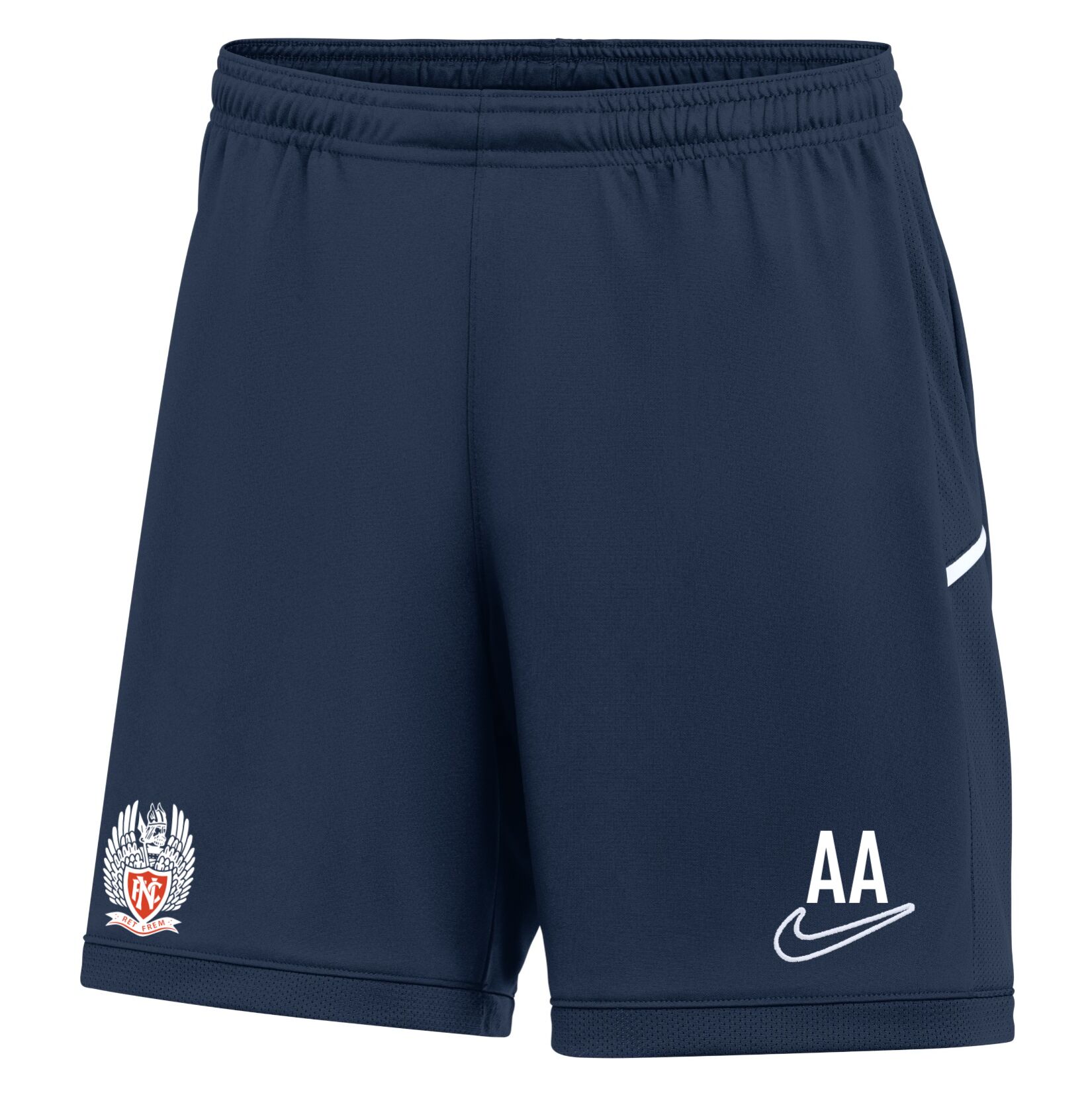 Nike Dri-FIT Academy 25 Shorts (W) - Obsidian/Obsidian/White