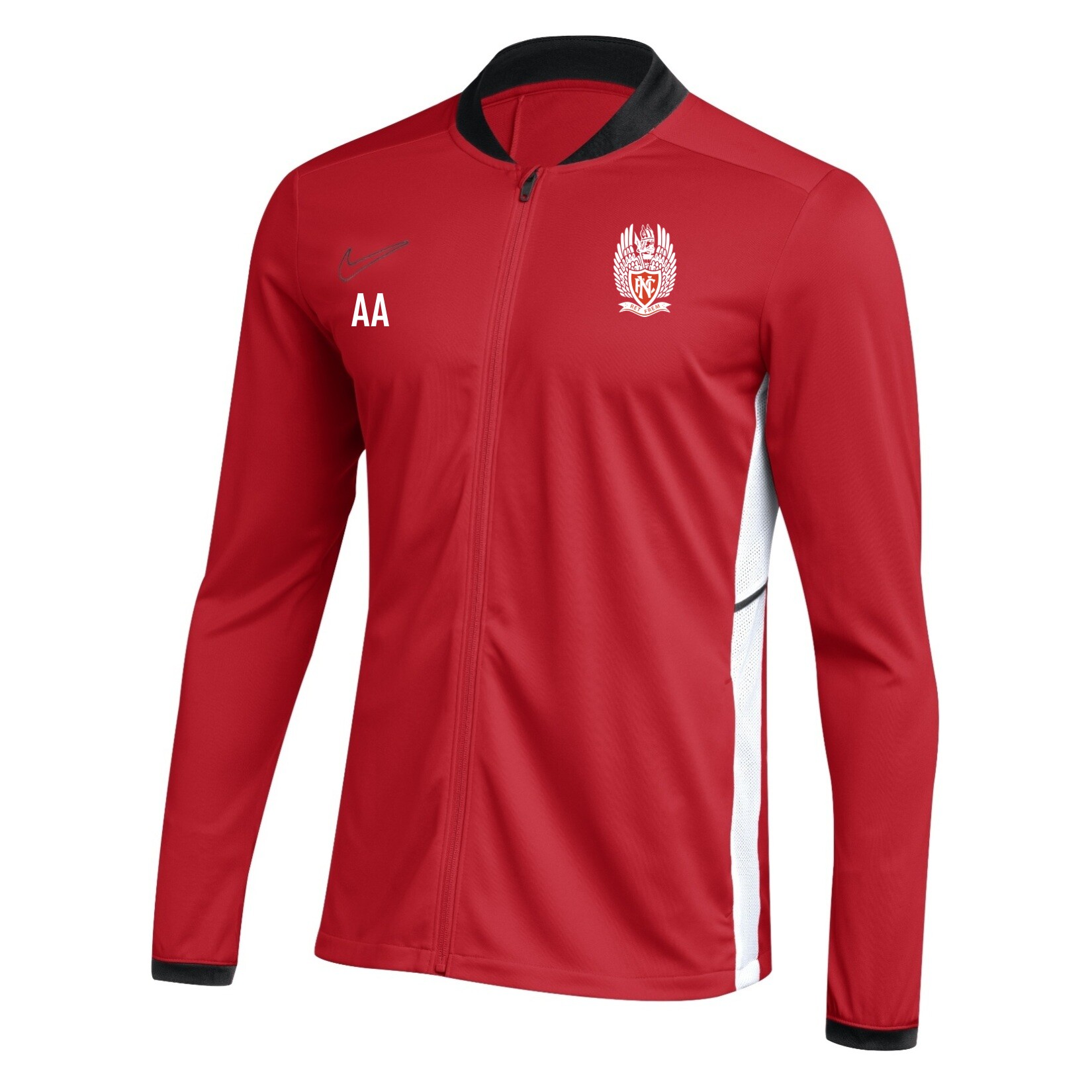Nike Dri-FIT Academy 25 Knit Track Jacket - University Red/Gym Red/White