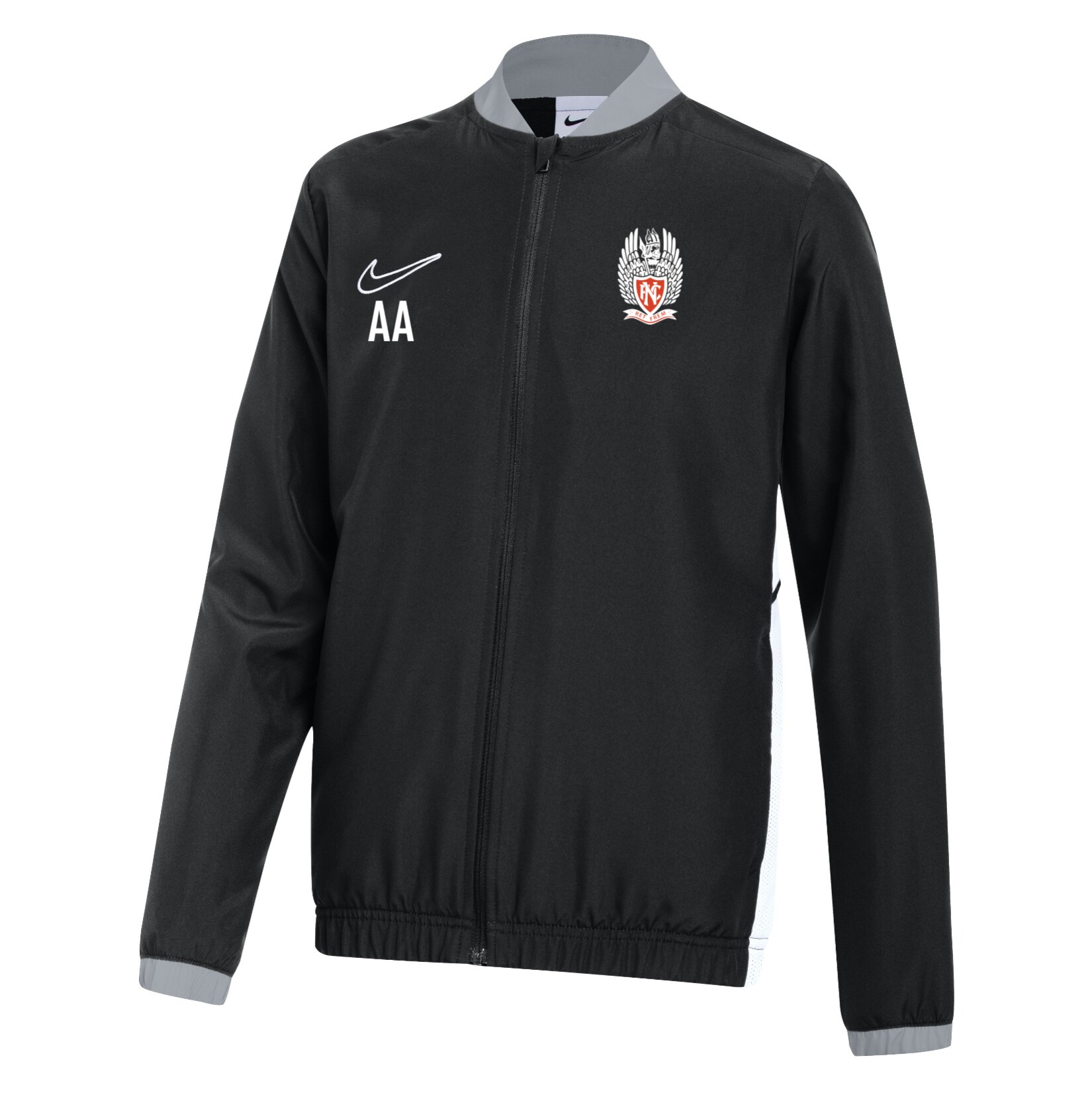 Nike Dri-FIT Academy 25 Woven Track Jacket - Black/White/White