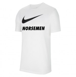 Nike Team Club 20 Swoosh Tee (M) White-Black