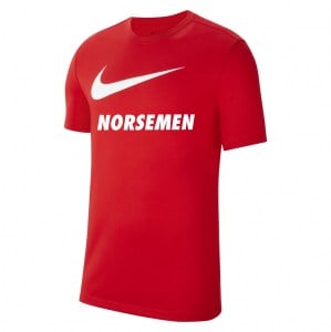 Nike Team Club 20 Swoosh Tee (M) University Red-White