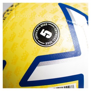 Nike Premier League Pitch Football Yellow Strike-White-Blue-Black