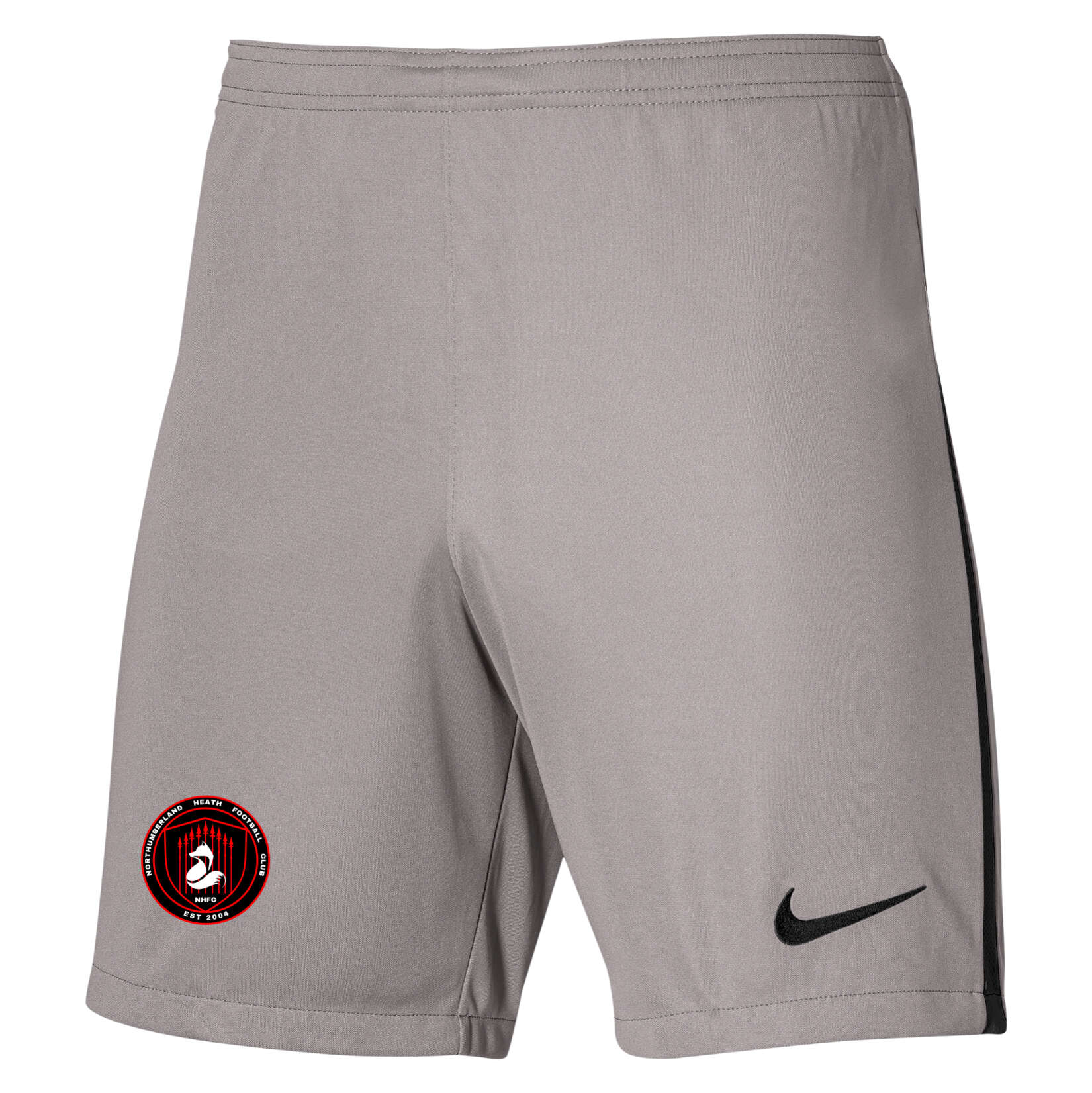 Nike Dri-Fit League Knit III Short - Pewter Grey/Black/Black