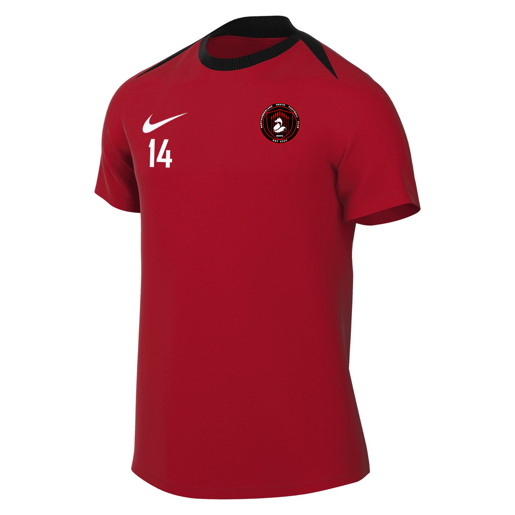 Nike Academy Pro 24 Dri-FIT Short Sleeve Top - University Red/Black/White