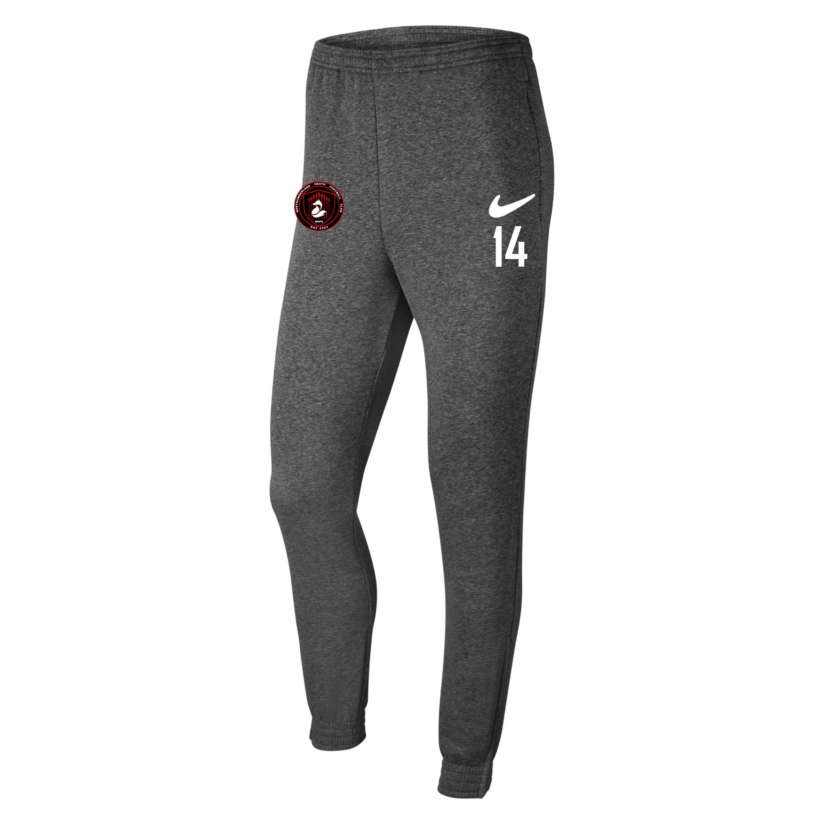 Nike Team Club 20 Fleece Pants (M) - Charcoal Heather/White/White
