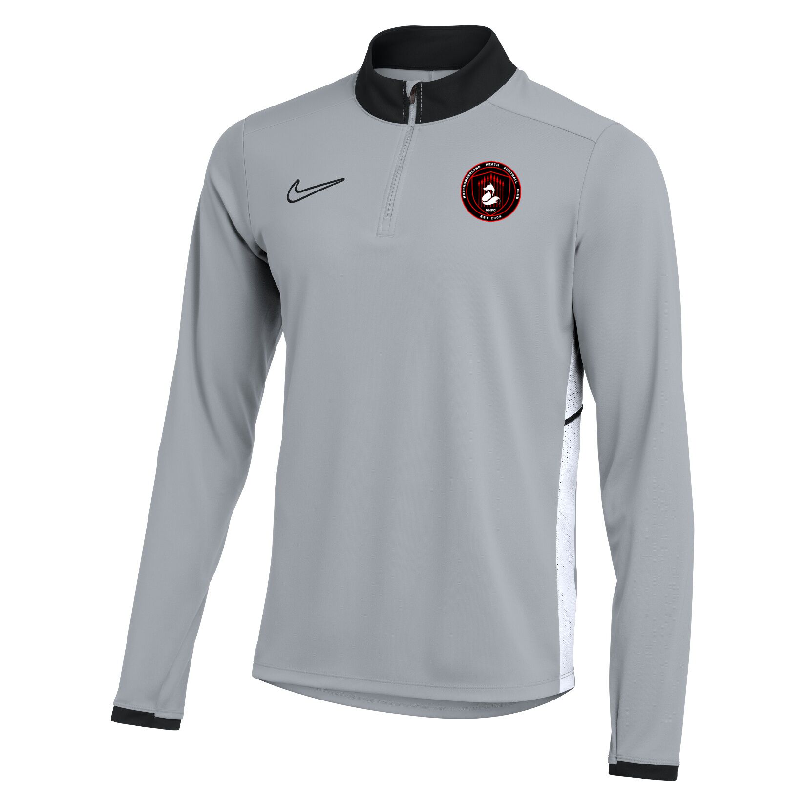Nike Dri-FIT Academy 25 Drill Top - Wolf Grey/Black/White