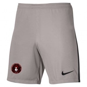 Nike Dri-Fit League Knit III Short - Pewter Grey/Black/Black