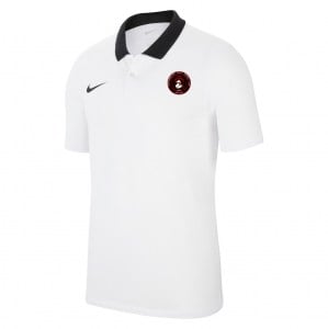 Nike Dri-FIT Park Poly Cotton Polo (M) - White/Black/Black