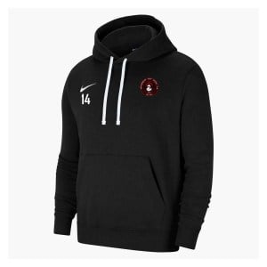Nike Team Club 20 Fleece Hoodie (M) - Black/White/White