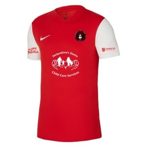 Nike Tiempo Premier 2 Short Sleeve Jersey - University Red/White/White