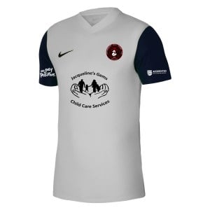 Nike Tiempo Premier 2 Short Sleeve Jersey - Pewter Grey/Black/Black