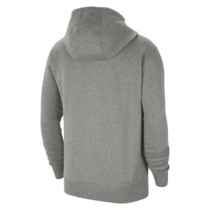 Nike Team Club 20 Fleece Full-Zip Hoodie - Dark Grey Heather/Black/Black
