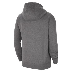Nike Team Club 20 Fleece Full-Zip Hoodie - Charcoal Heather/White/White