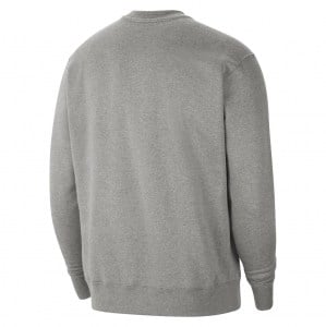 Nike Team Club 20 Fleece Crew Sweatshirt - Dark Grey Heather/Black/Black
