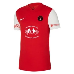 Nike Tiempo Premier 2 Short Sleeve Jersey - University Red/White/White