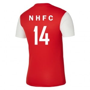 Nike Tiempo Premier 2 Short Sleeve Jersey - University Red/White/White