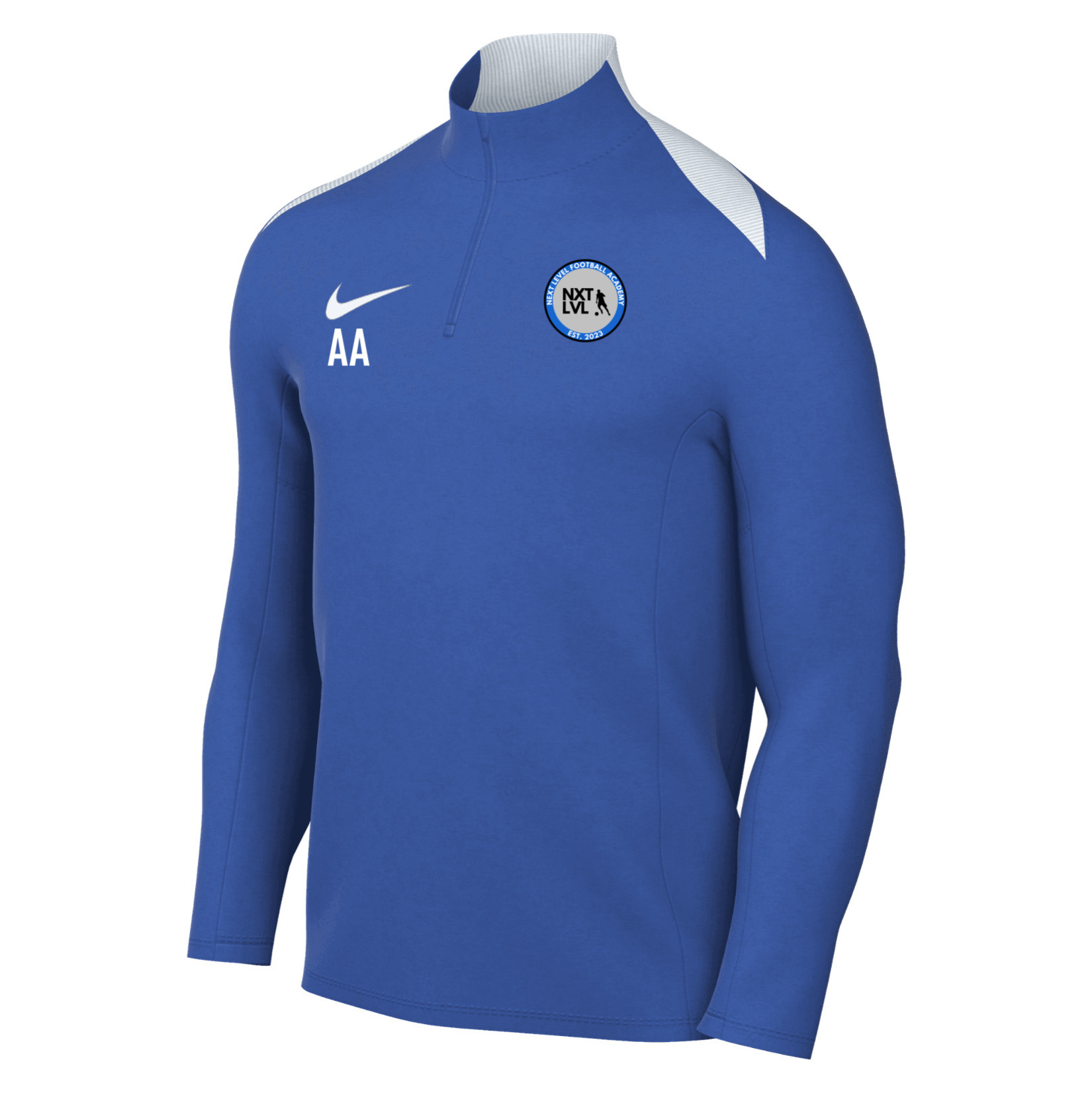Nike Academy Pro 24 Dri-FIT Drill Top - ROYAL BLUE/ROYAL BLUE/WHITE/WHITE