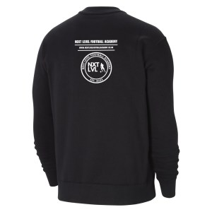 Nike Team Club 20 Fleece Crew Sweatshirt - Black/White/White