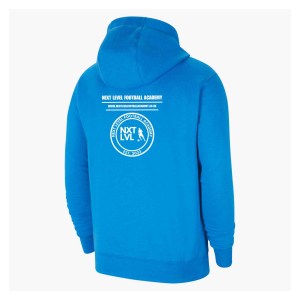 Nike Team Club 20 Fleece Hoodie (M) - Royal Blue/White/White