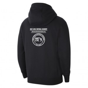 Nike Team Club 20 Fleece Full-Zip Hoodie - Black/White/White