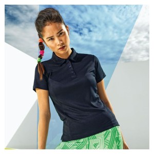 Womens Women's Performance Panelled Polo