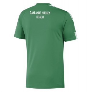 adidas Squadra 21 Short Sleeve Shirt (M) Team Green-White