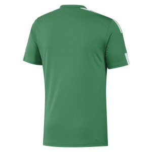 adidas Squadra 21 Short Sleeve Shirt (M) Team Green-White