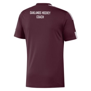 adidas Squadra 21 Short Sleeve Shirt (M) Team Maroon-White