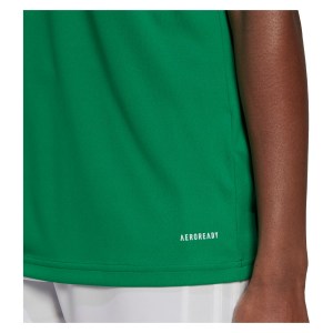 adidas Womens Squadra 21Short Sleeve Shirt (W) Team Green-White