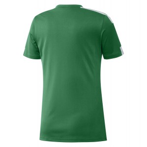 adidas Womens Squadra 21Short Sleeve Shirt (W) Team Green-White