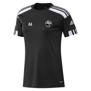 adidas Womens Squadra 21Short Sleeve Shirt (W) Black-White