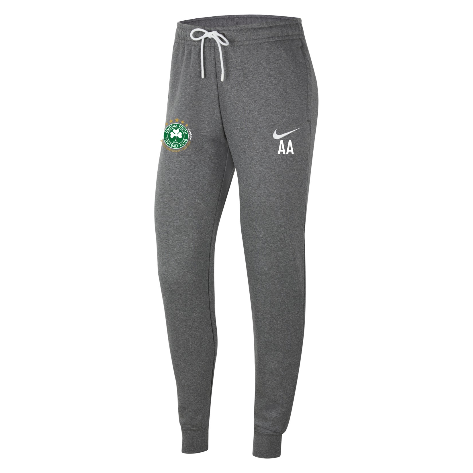 Nike Team Club 20 Fleece Pants (W) - Charcoal Heather/White/White