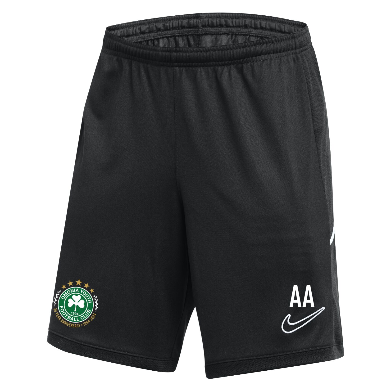 Nike Dri-FIT Academy 25 Shorts - Black/Black/White