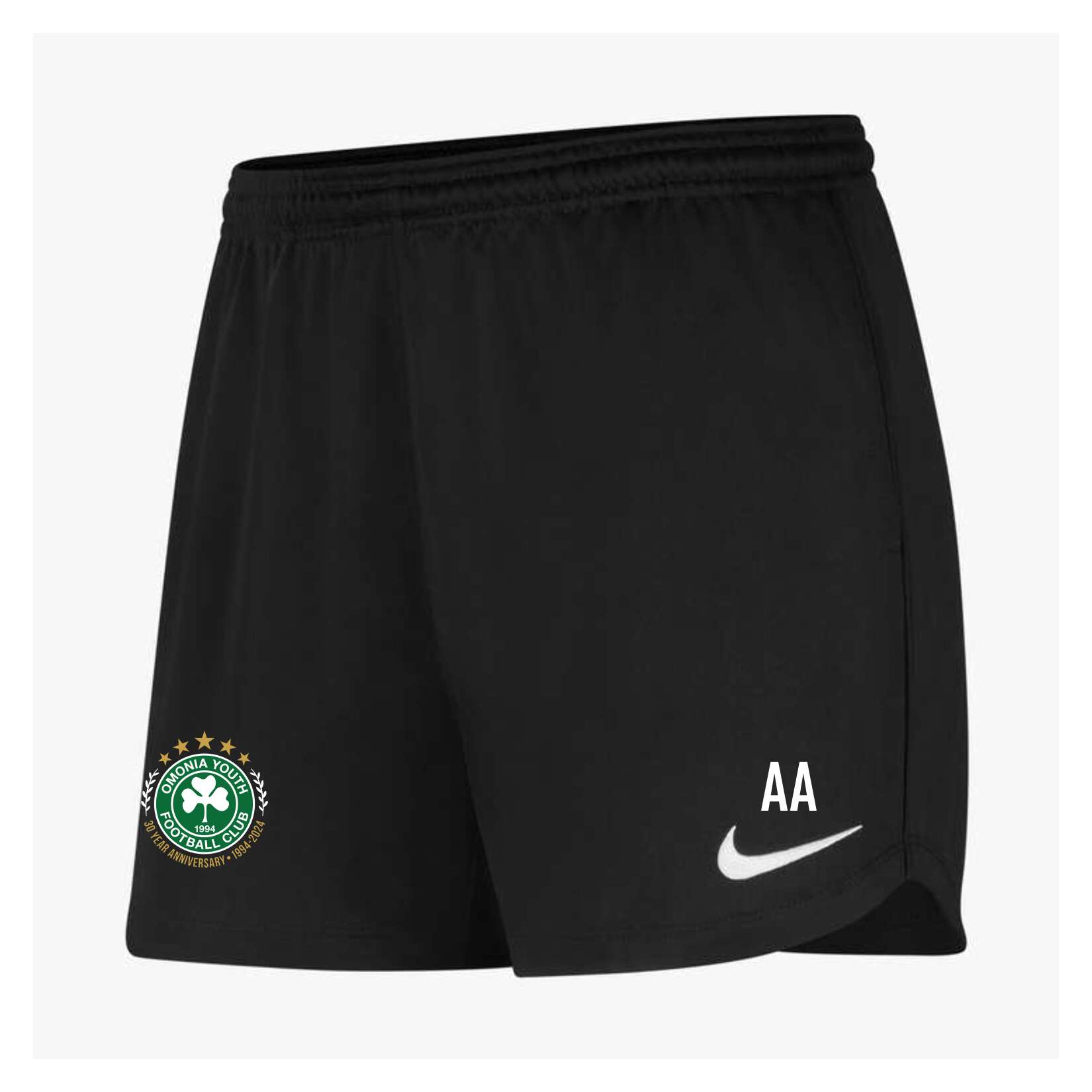 Nike Park 20 Pocketed Training Shorts (W) - Black/Black/White