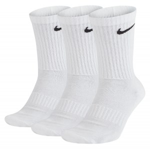 Nike Everyday Cushion Crew - 3 Pack White-Black