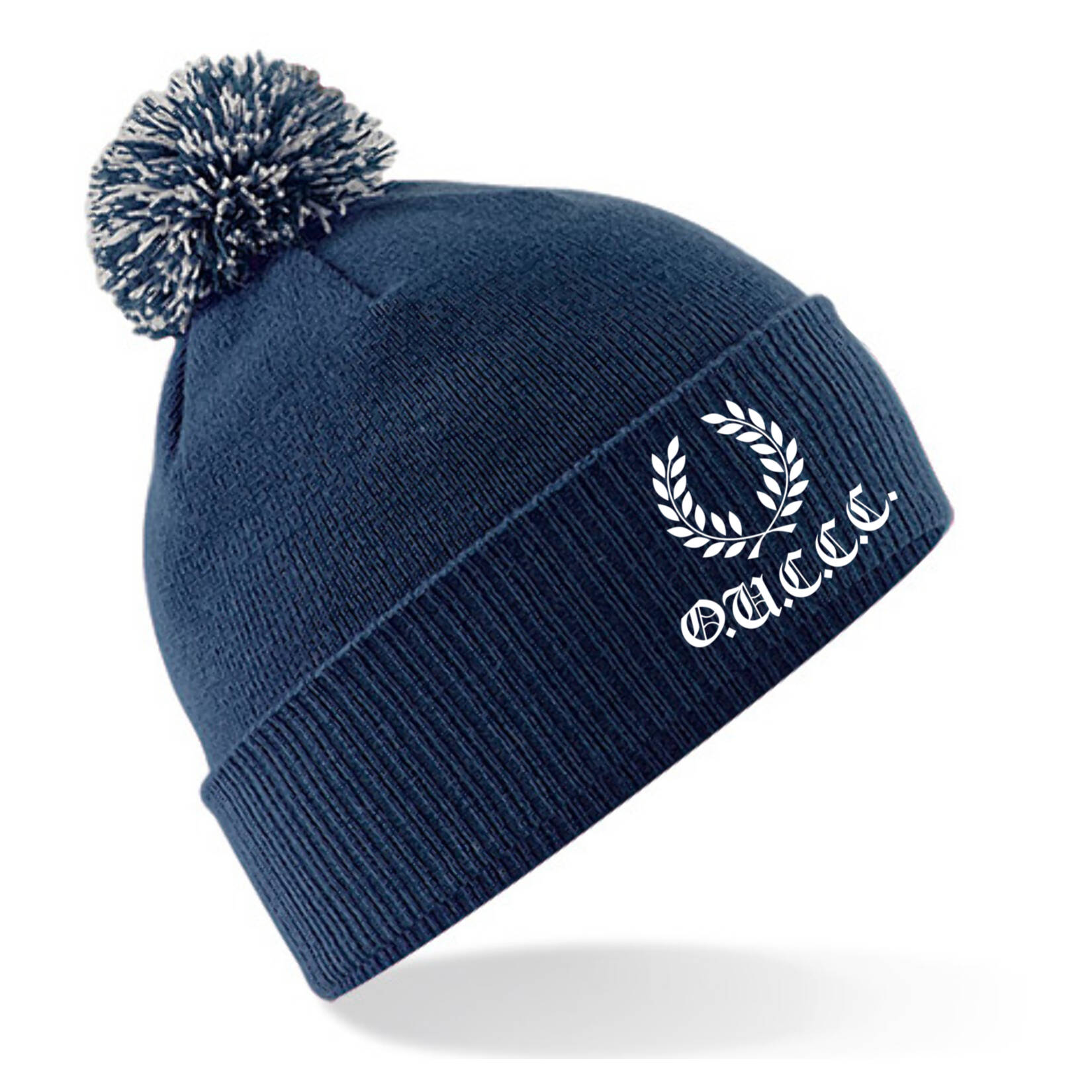 Snowstar Beanie - French Navy/Light Grey