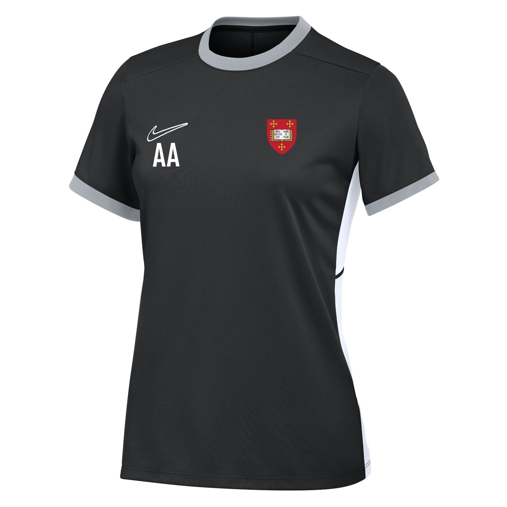 Nike Academy 25 Short-Sleeve Training Top (W) - Black/White/White