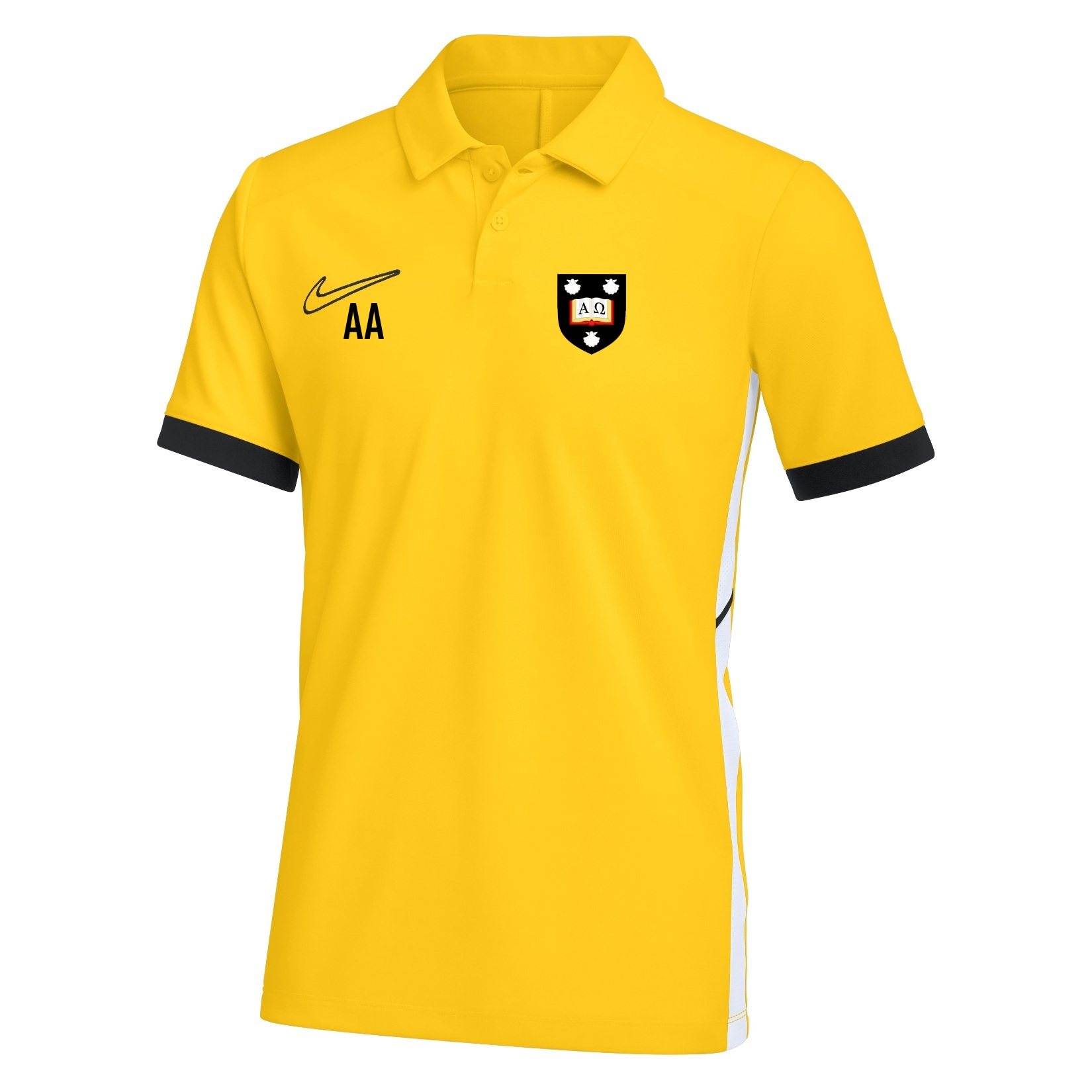 Nike Dri-FIT Academy 25 Polo - Tour Yellow/University Gold/Black