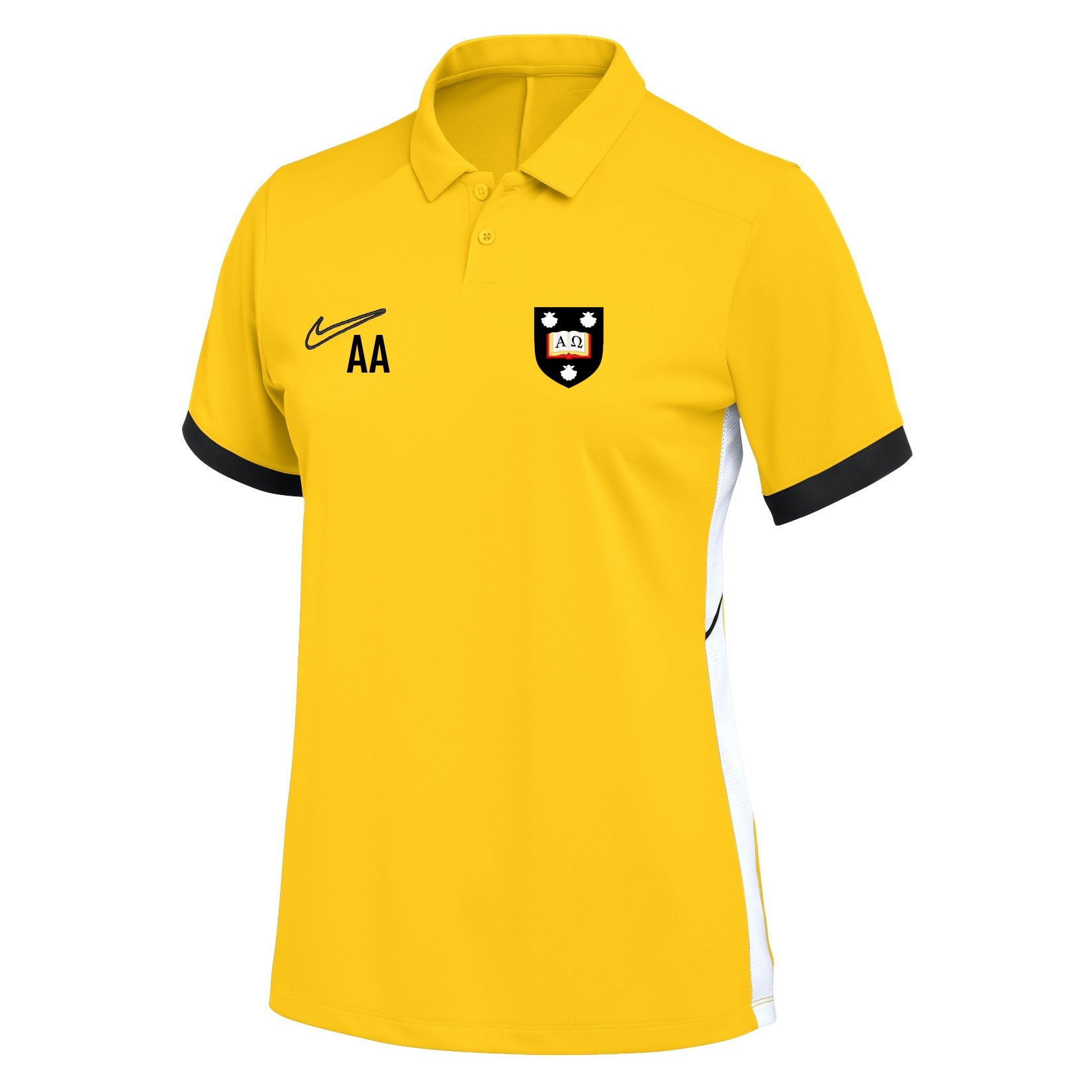 Nike Dri-FIT Academy 25 Polo (W) - Tour Yellow/University Gold/Black