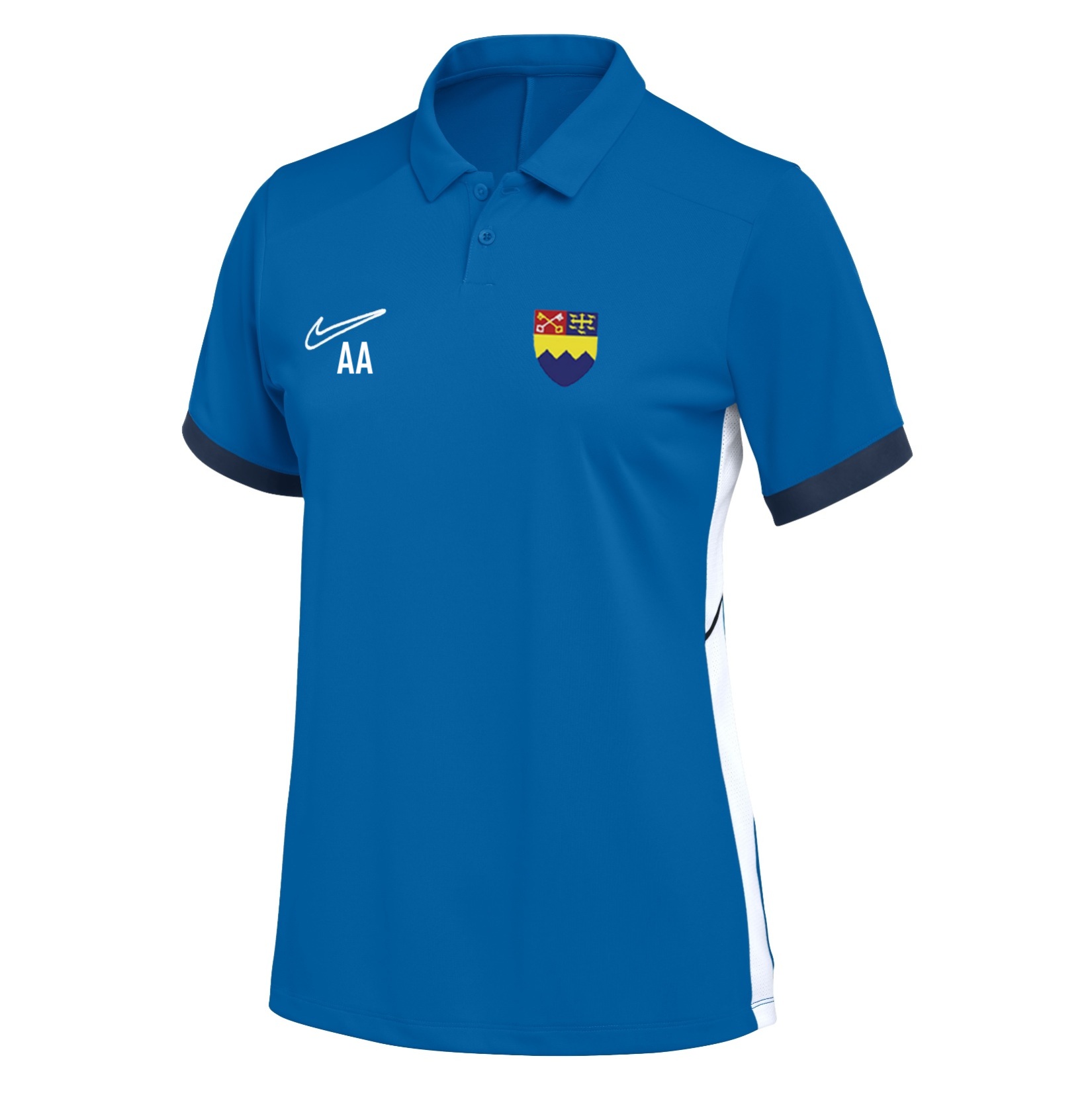 Nike Dri-FIT Academy 25 Polo (W) - Royal Blue/Obsidian/White