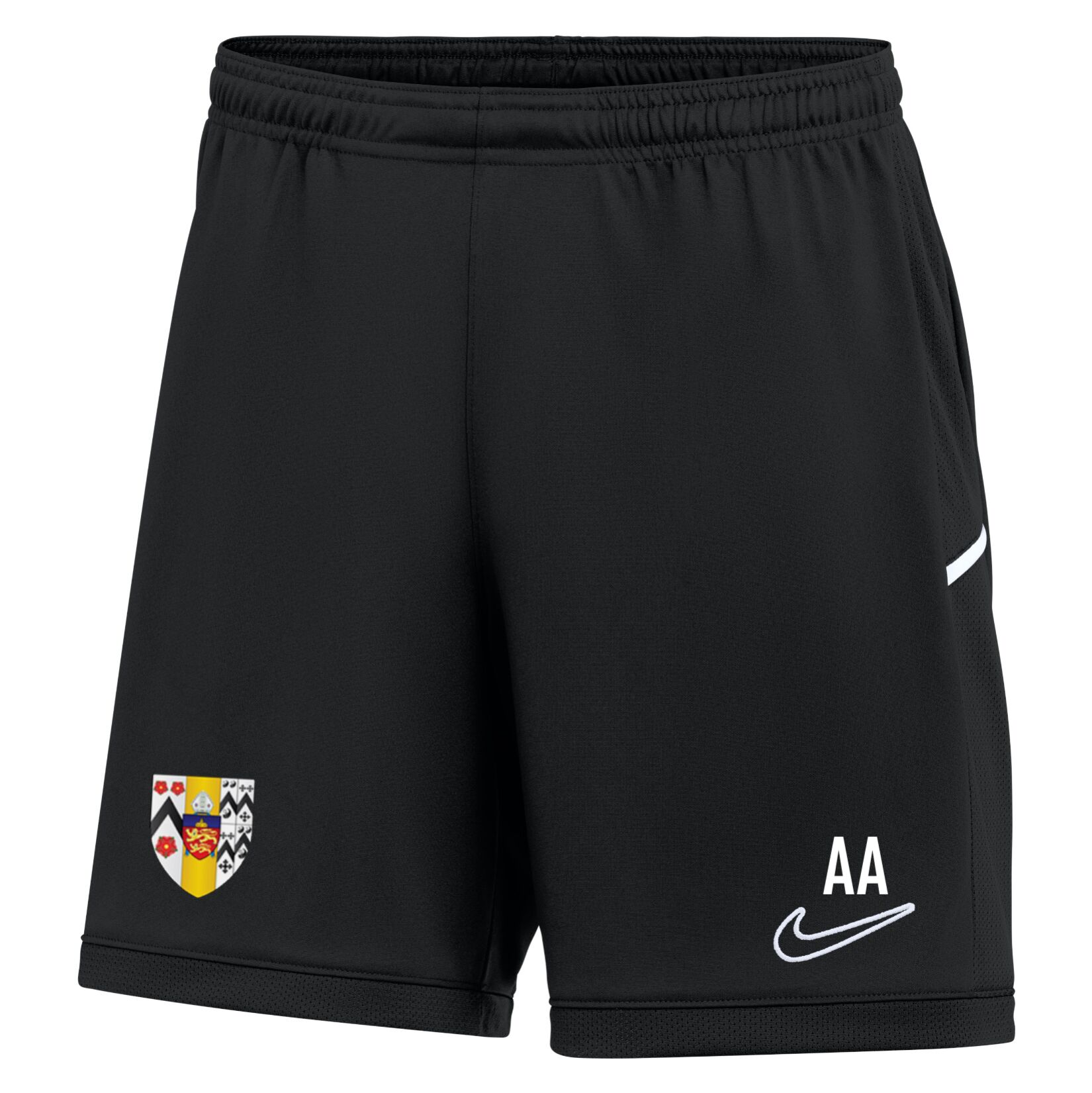 Nike Dri-FIT Academy 25 Shorts (W) - Black/Black/White