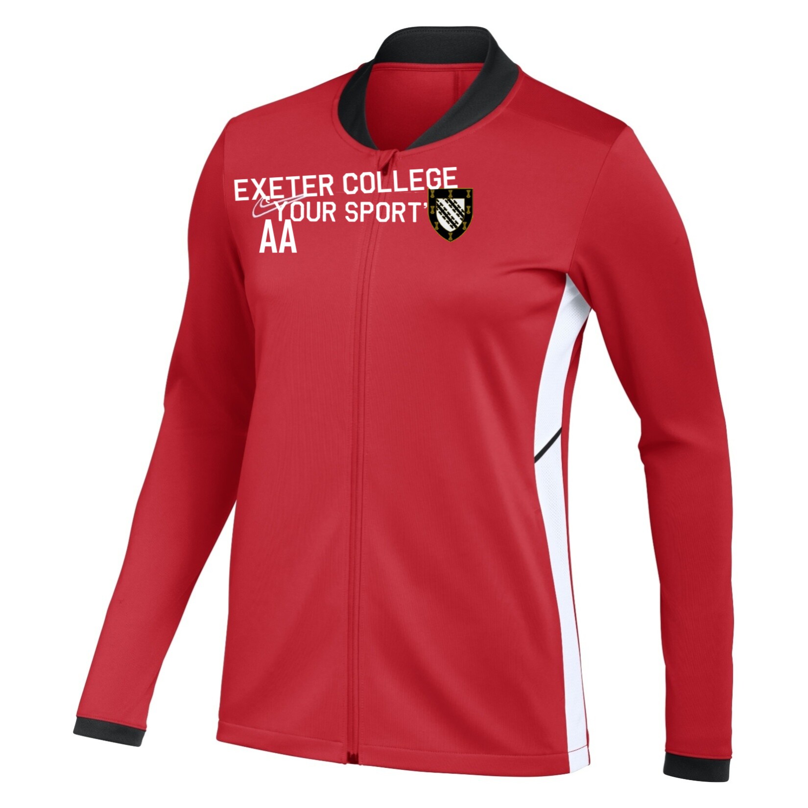 Nike Dri-FIT Academy 25 Knit Track Jacket (W) - University Red/Gym Red/White