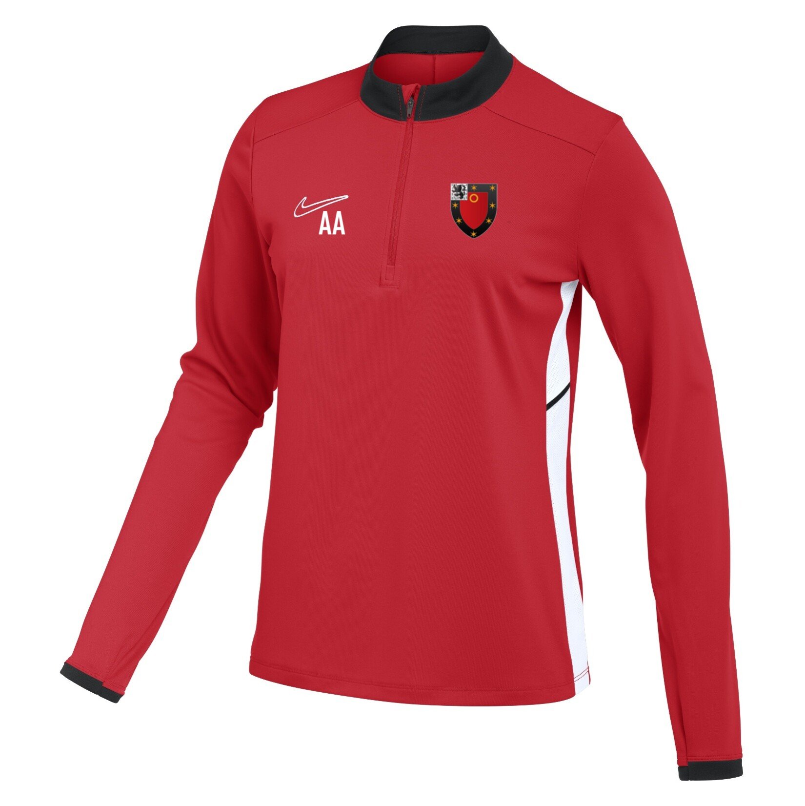 Nike Dri-FIT Academy 25 Drill Top (W) - University Red/Gym Red/White