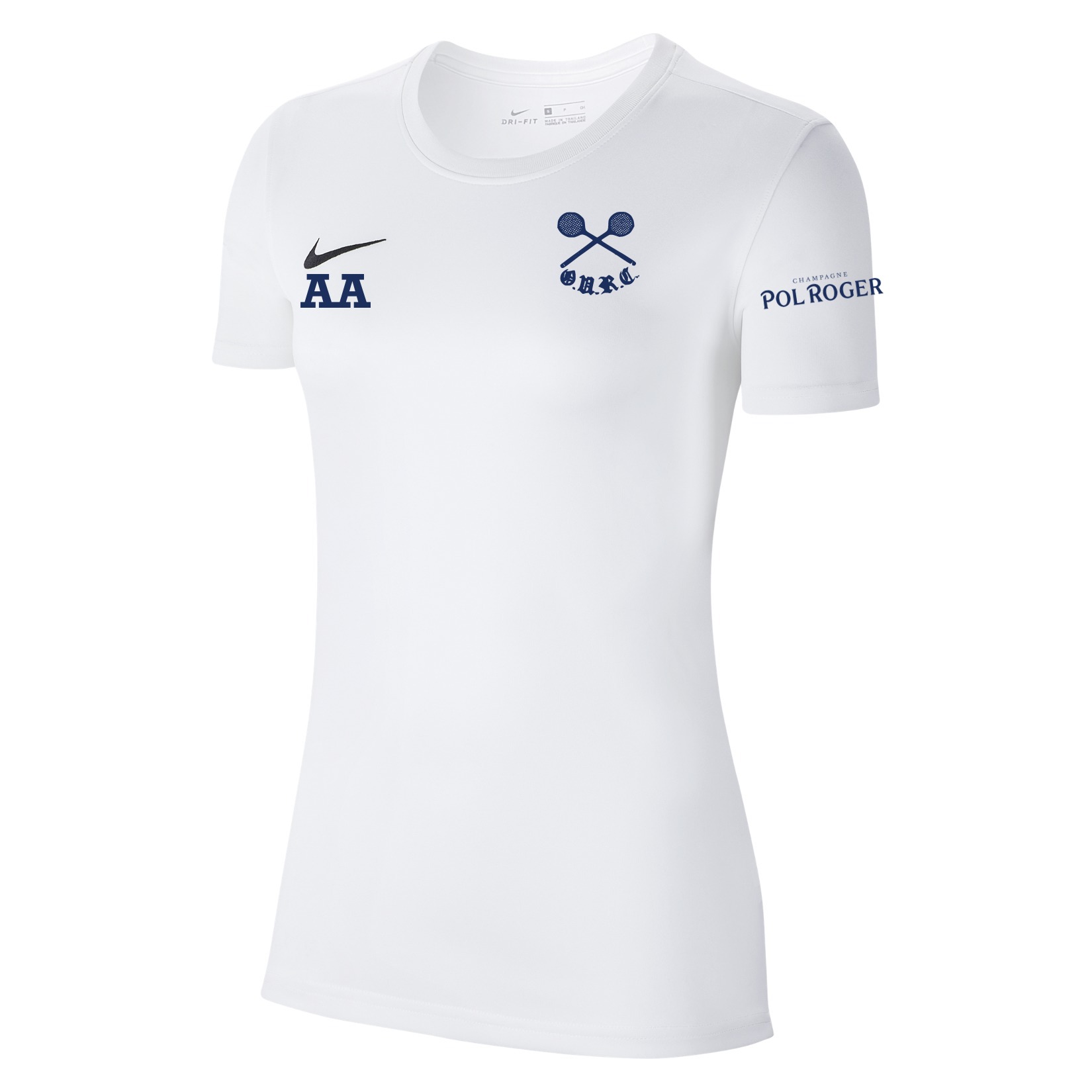 Nike Park VII Dri-FIT Womens Short Sleeve Shirt - White/Black